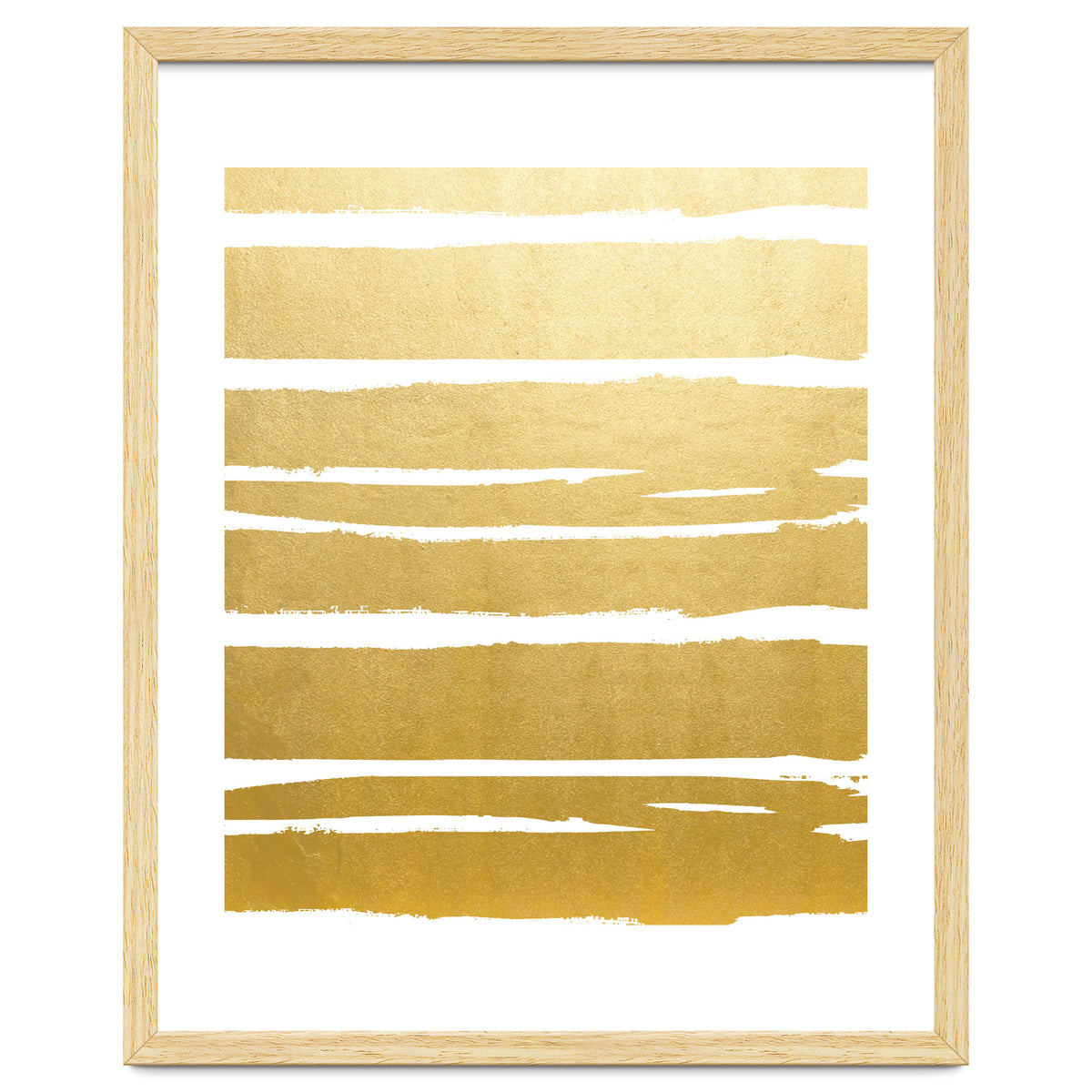 Gold Vibes Only | Luxe Shimmer Metallic Graphic Abstract | Golden Happiness Good Vibes