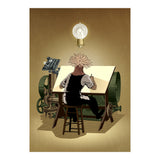The aspirant to draftsman (Print Only) thumbnail