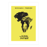Black Panther movie poster (Print Only) thumbnail