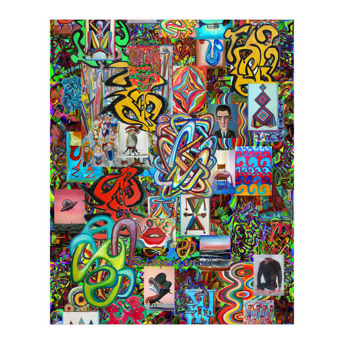 Graffiti Digital 2022 582 (Print Only)