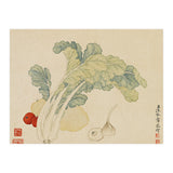 Wang Chengyu ~flowers, Vegetables, Chinese Cabbage, Potatoes, Garlic, Tomatoes, Vegetables (Print Only) thumbnail