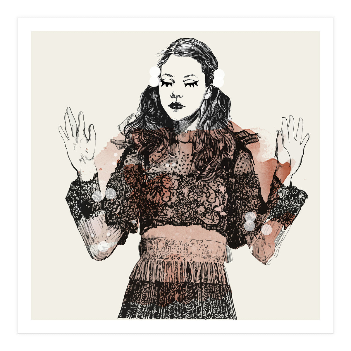 Dancing Girl (Print Only)