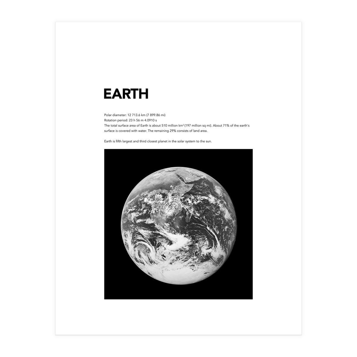 EARTH (Print Only)