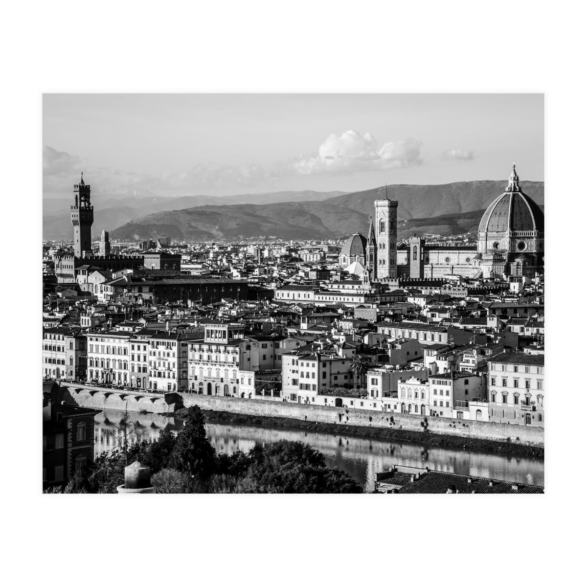 Italy in BW: Firenze 1 (Print Only)