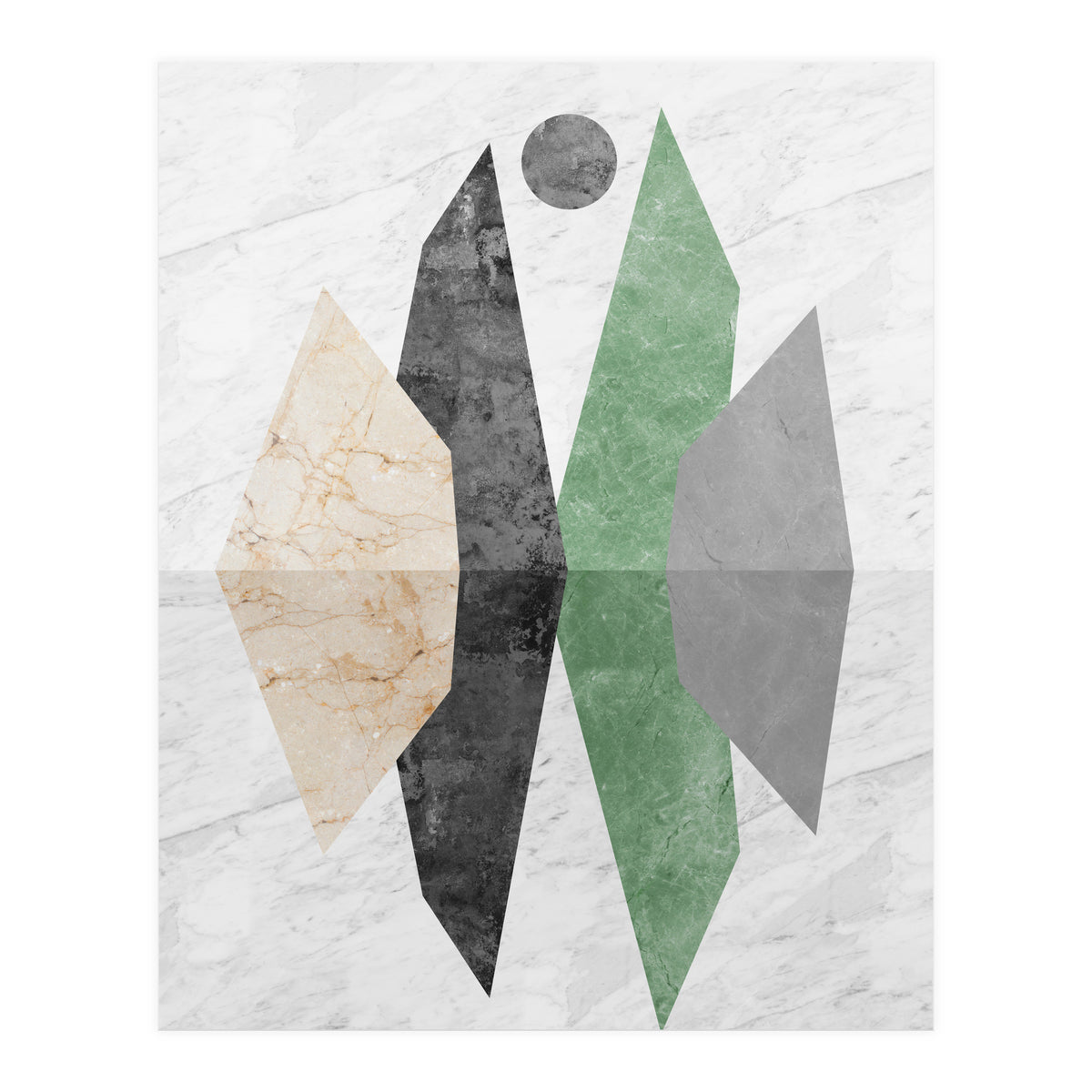 Landscape collage I (Print Only)