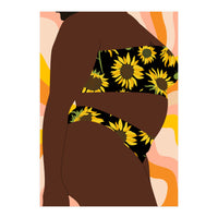 Groovy Sunflower Bikini (Print Only)