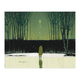 Eerie Woods Landscape (Print Only) thumbnail