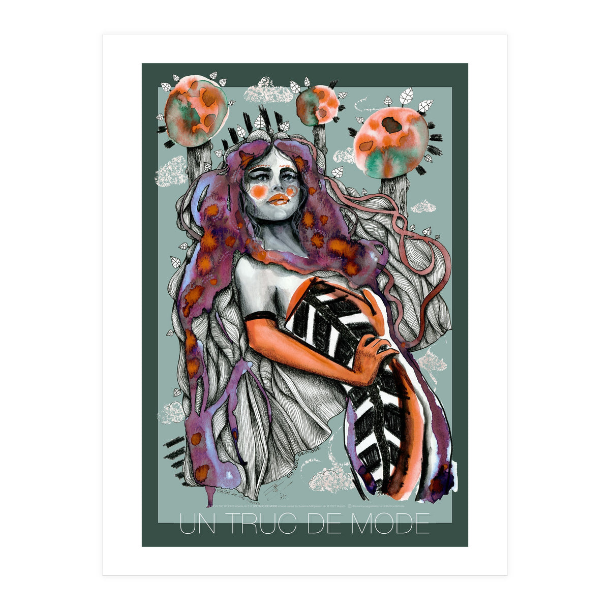 Chloé In The Woods (Print Only)