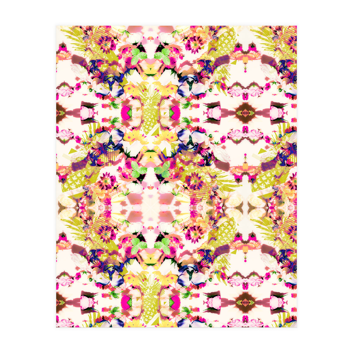 Painting mosaic - Abstract nature  (Print Only)