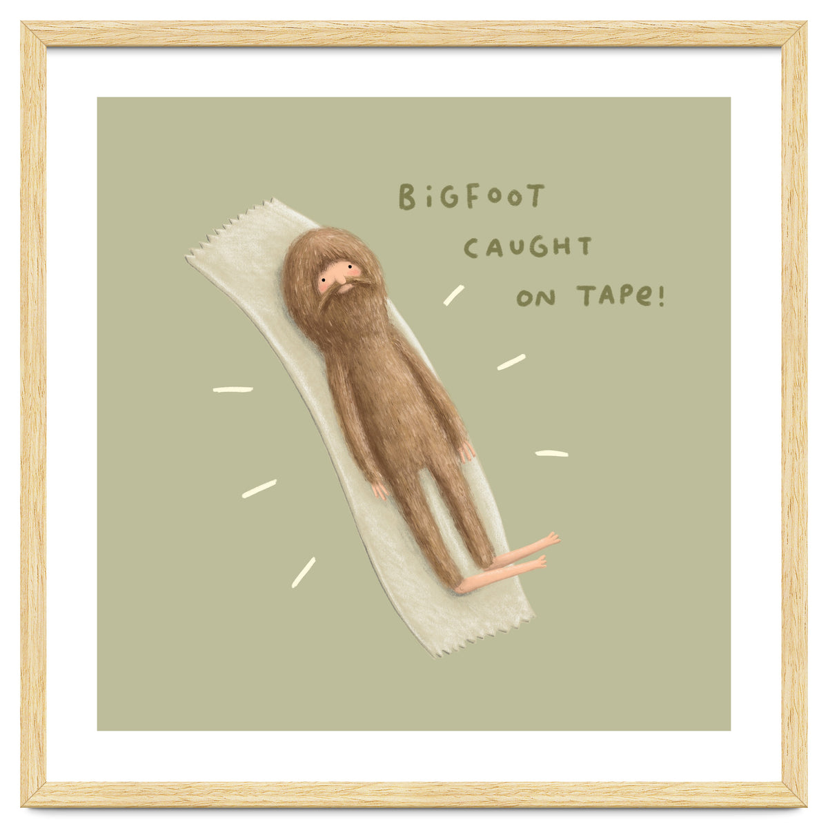 Bigfoot Caught On Tape