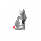 Chat Gris (Print Only) thumbnail