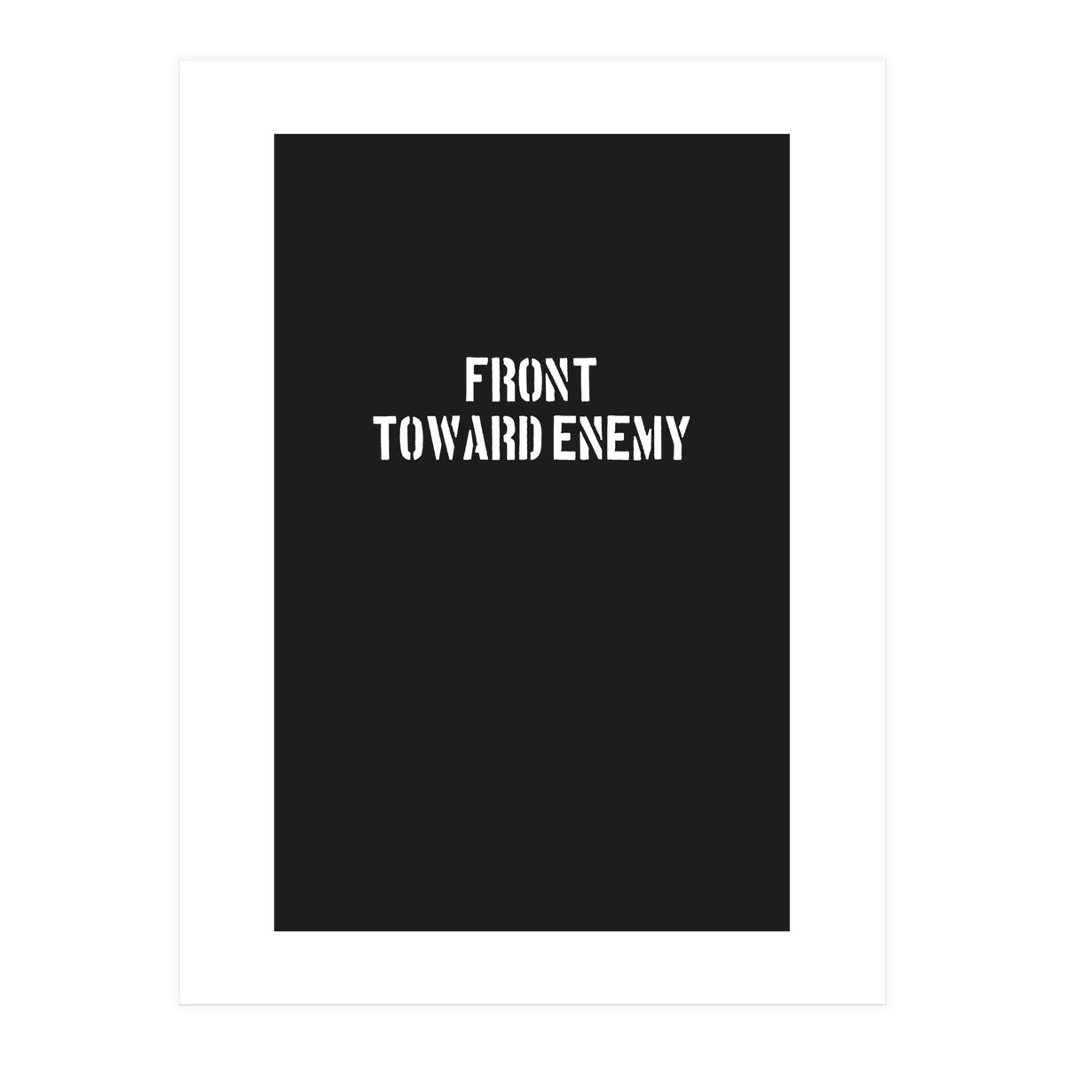 TOWARD ENEMY (Print Only)