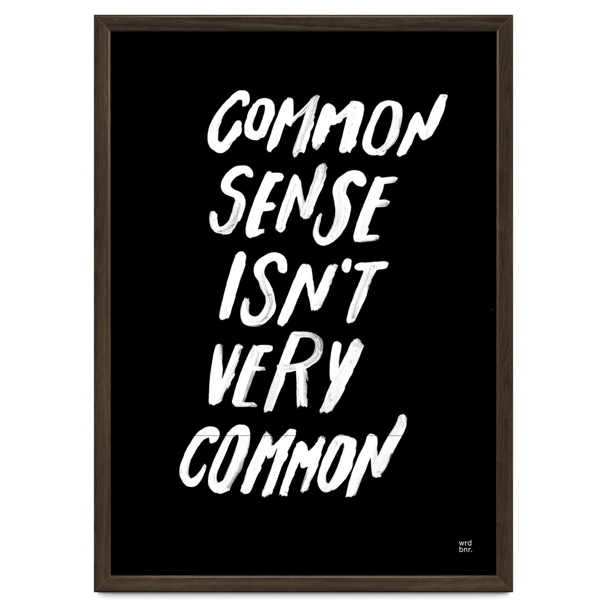 UNCOMMON SENSE