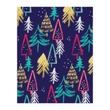 Christmas Pattern Trees (Print Only) thumbnail