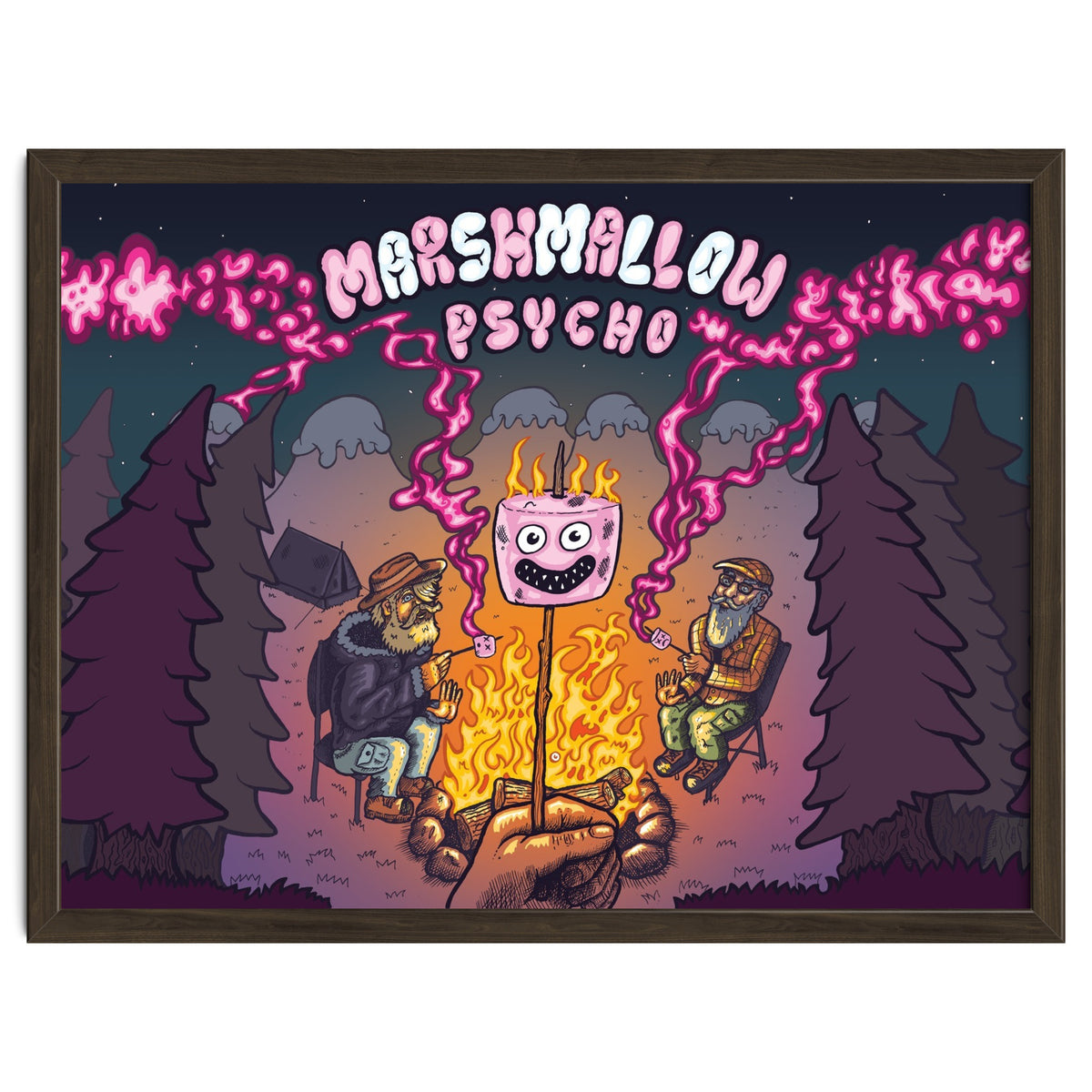 Marshmallow Psycho 12.3% ABV Bourbon Barrel Aged Marshmallow Stout