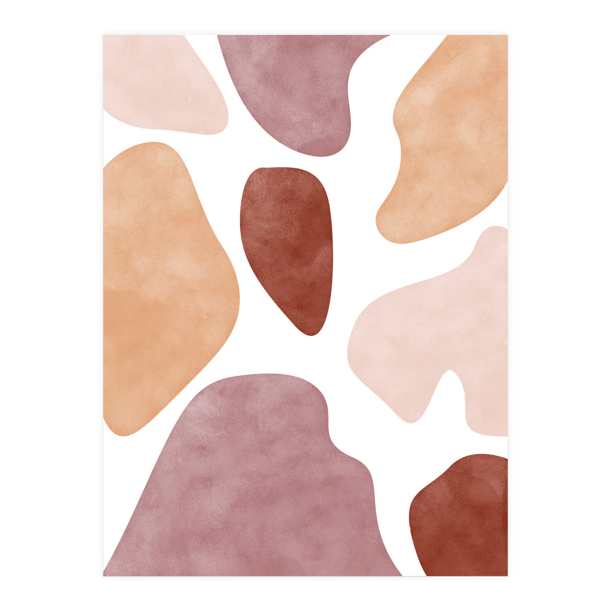 Warm color blocks (Print Only)