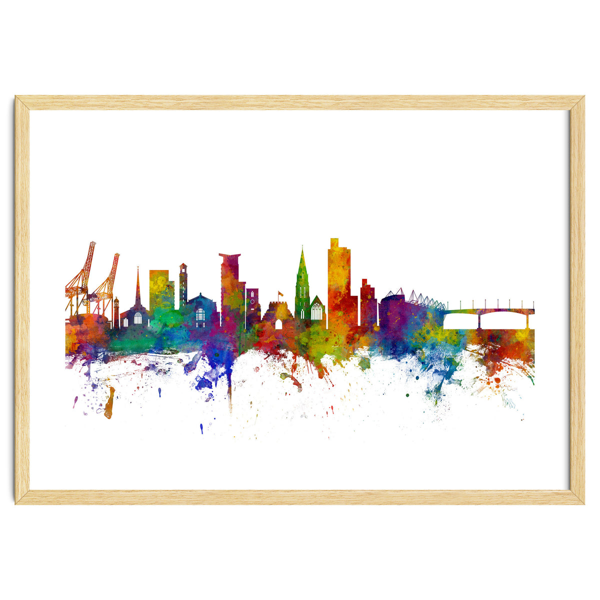 Southampton England Skyline