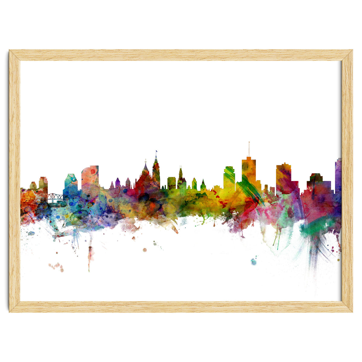 Ottawa Canada Skyline