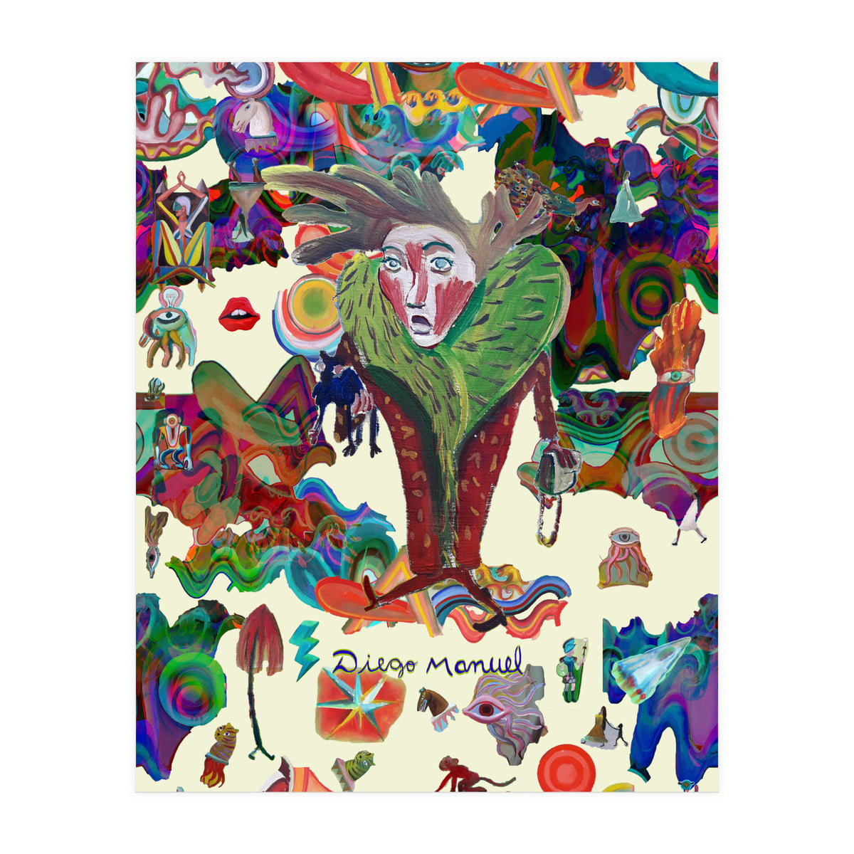 Graffitis 2021 Tapiz 59 B (Print Only)