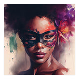 Watercolor Carnival Woman #3 (Print Only) thumbnail
