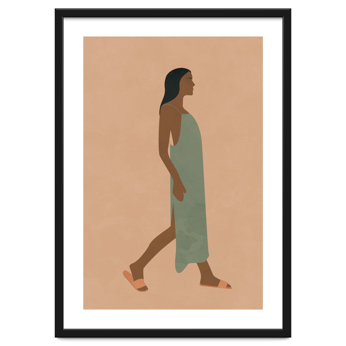Minimalist Boho Woman