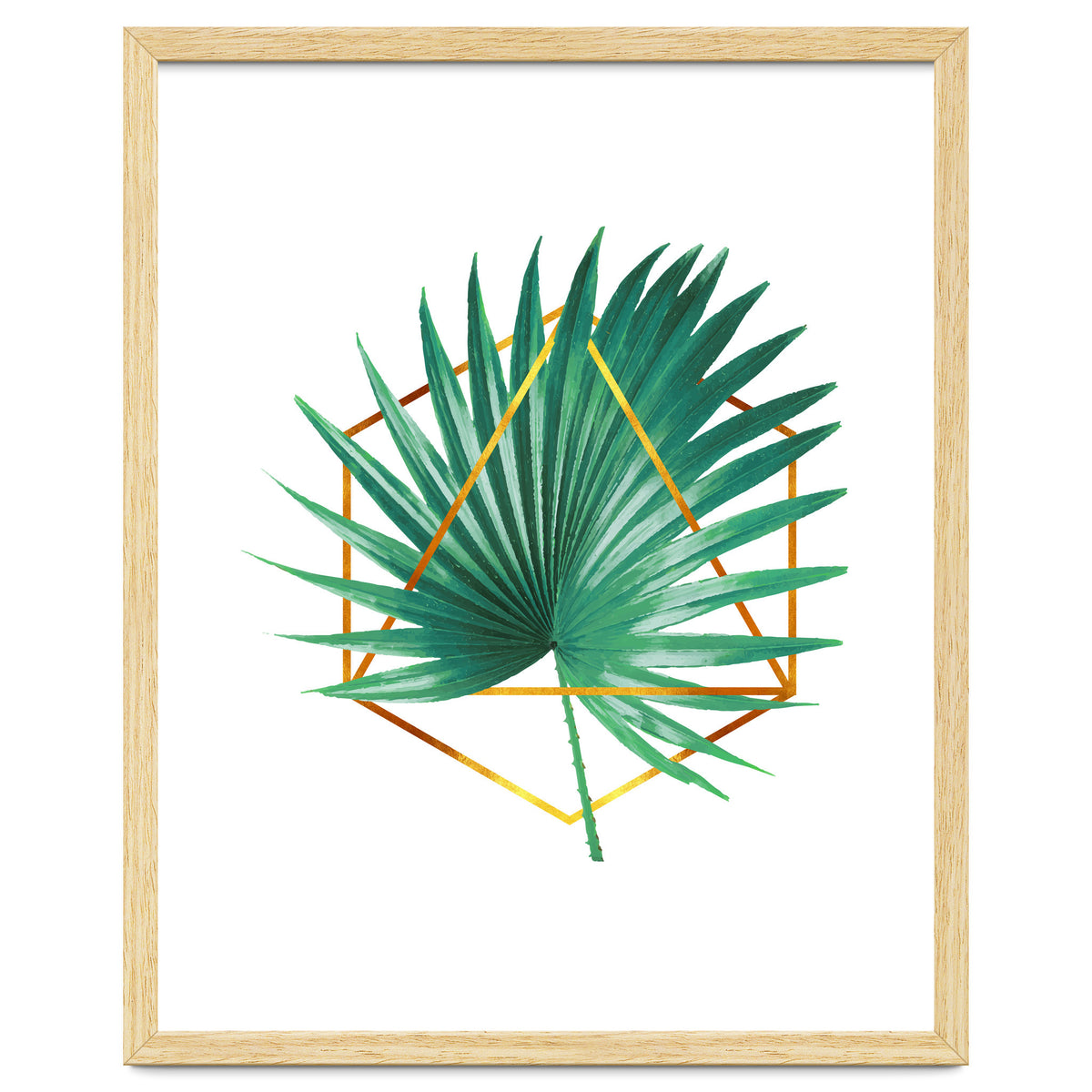Tropical Palm Leaf 01