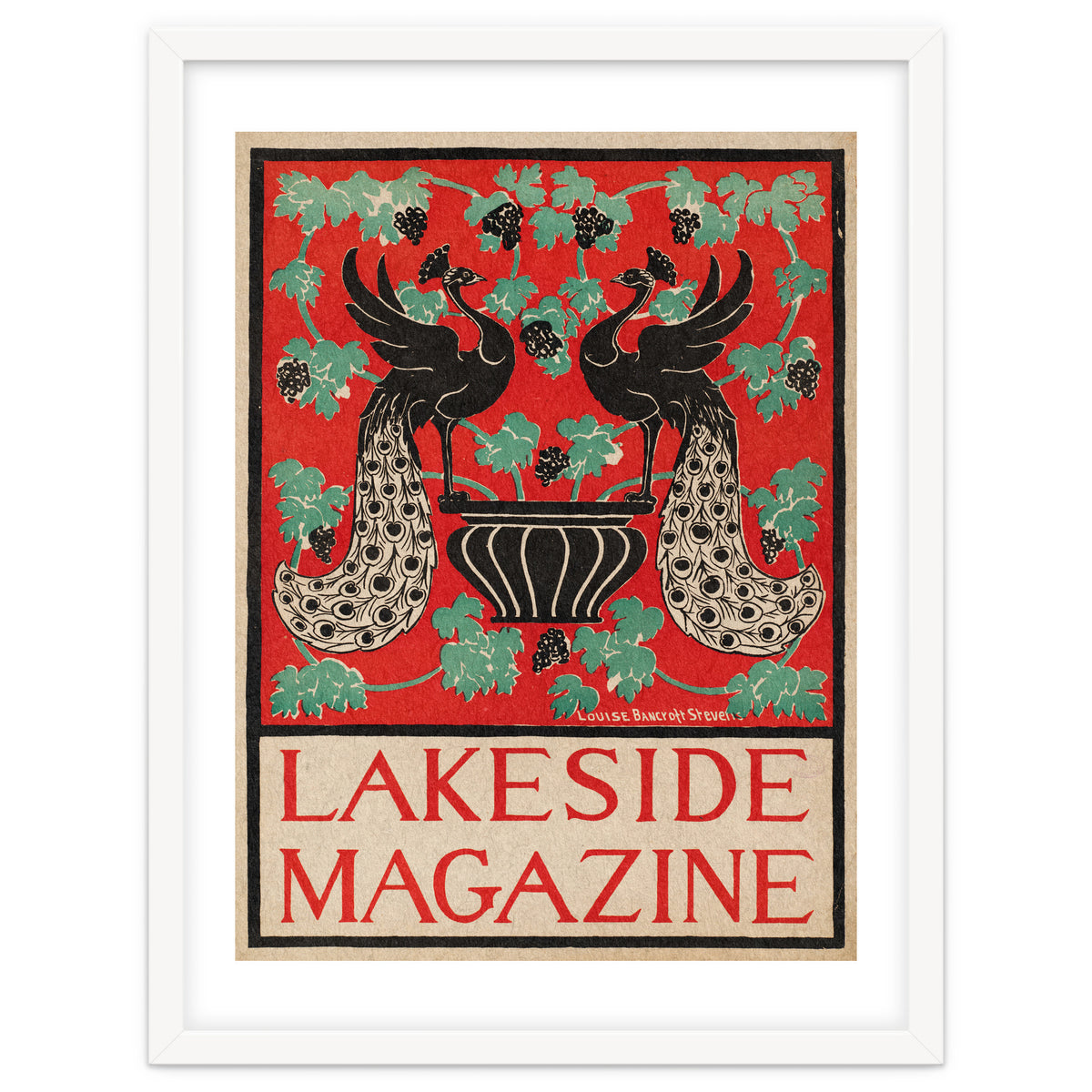 Lakeside Magazine (With Peacocks)