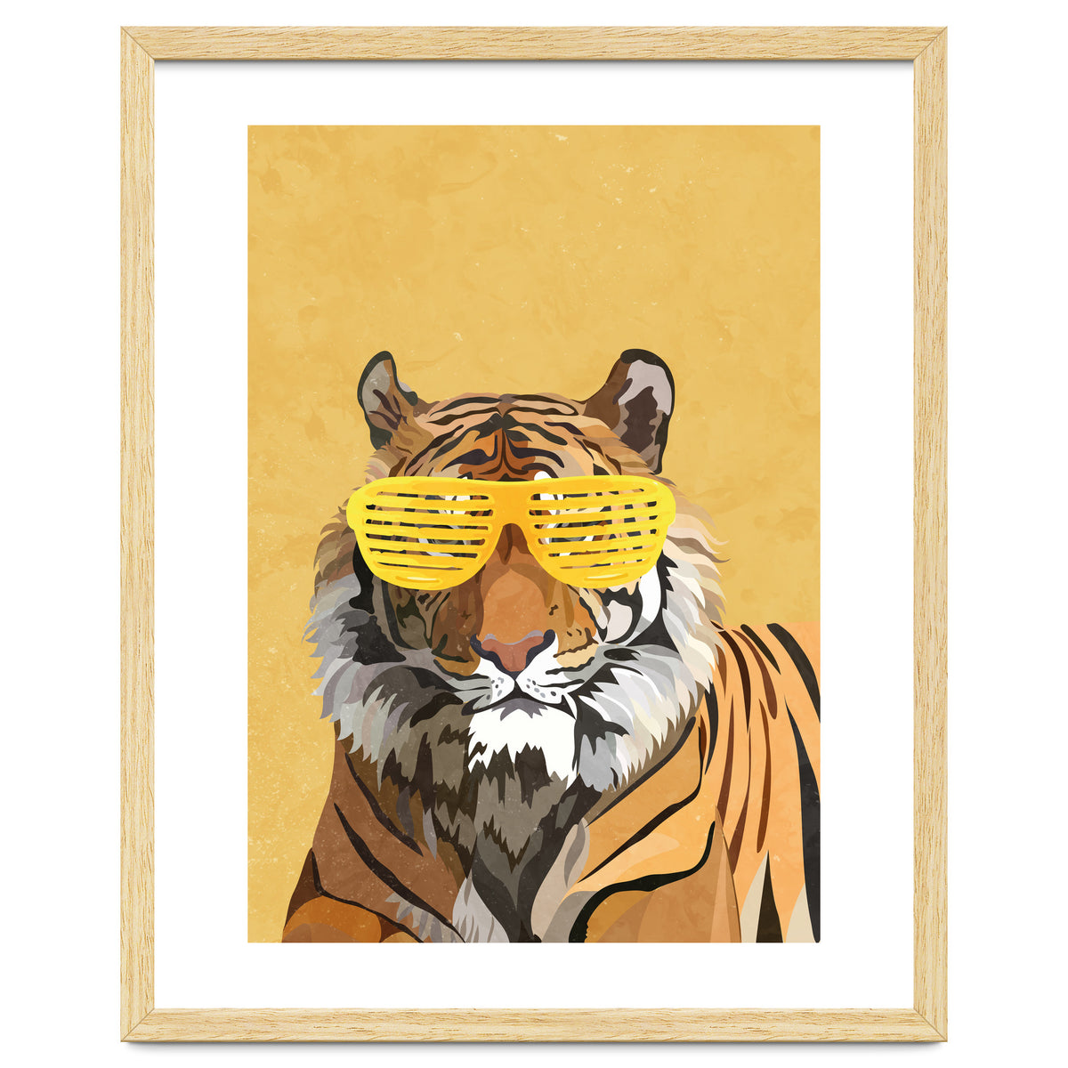 Hip Hop Tiger Yellow Shades