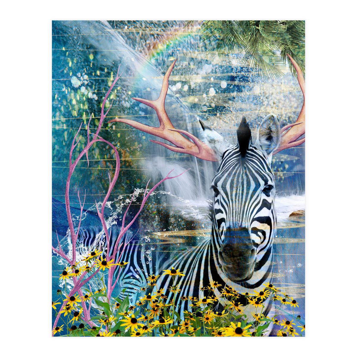 Zebralope (Print Only)