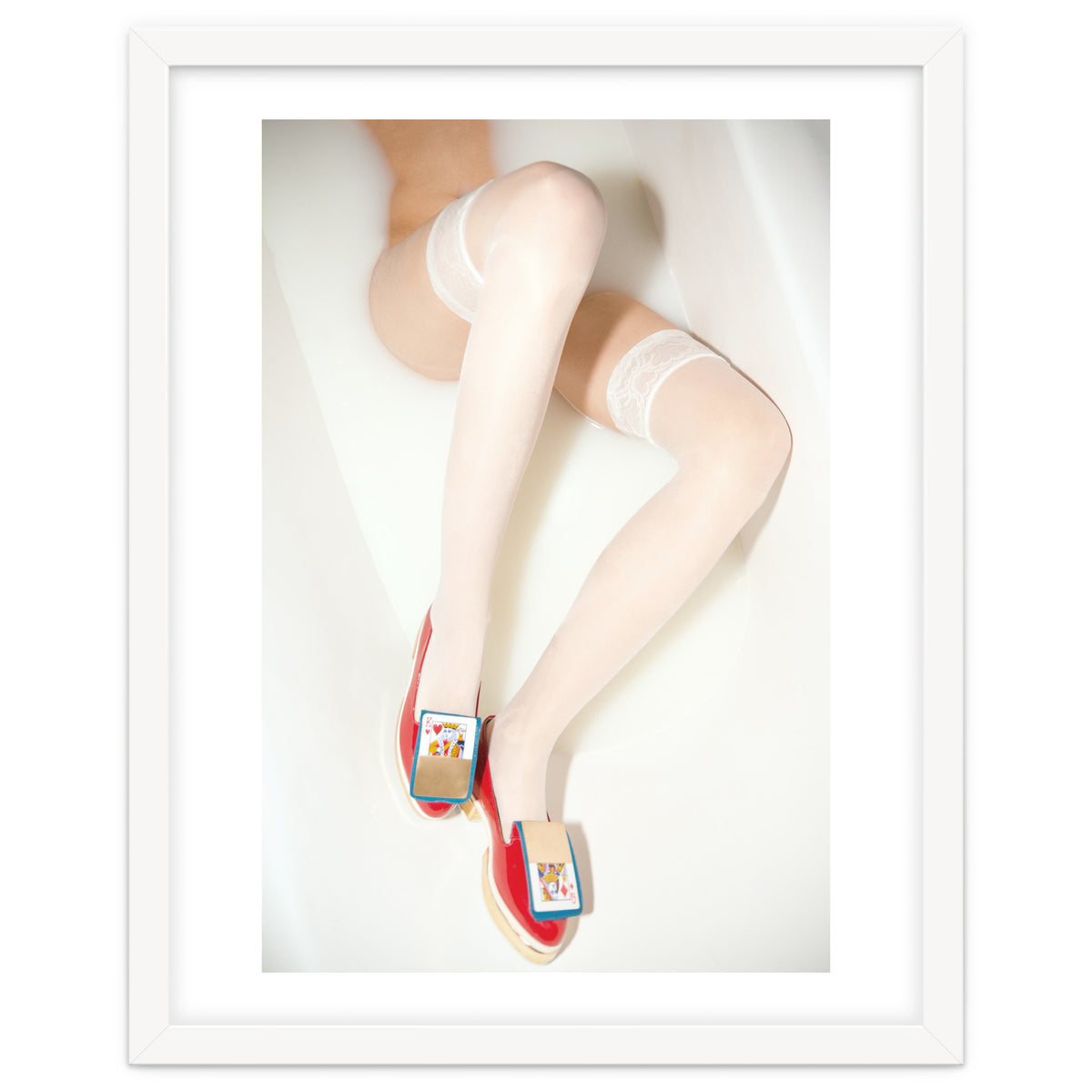 The queen is thirsty. Really, really thirsty