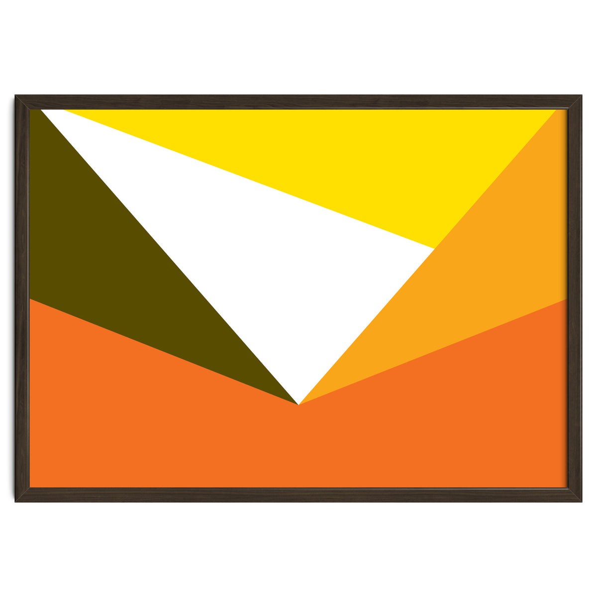 Geometric Shapes No. 58 - yellow & orange