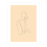 Female Line Art Drawing (Print Only) thumbnail
