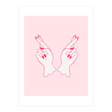 Fingers crossed (Print Only) thumbnail