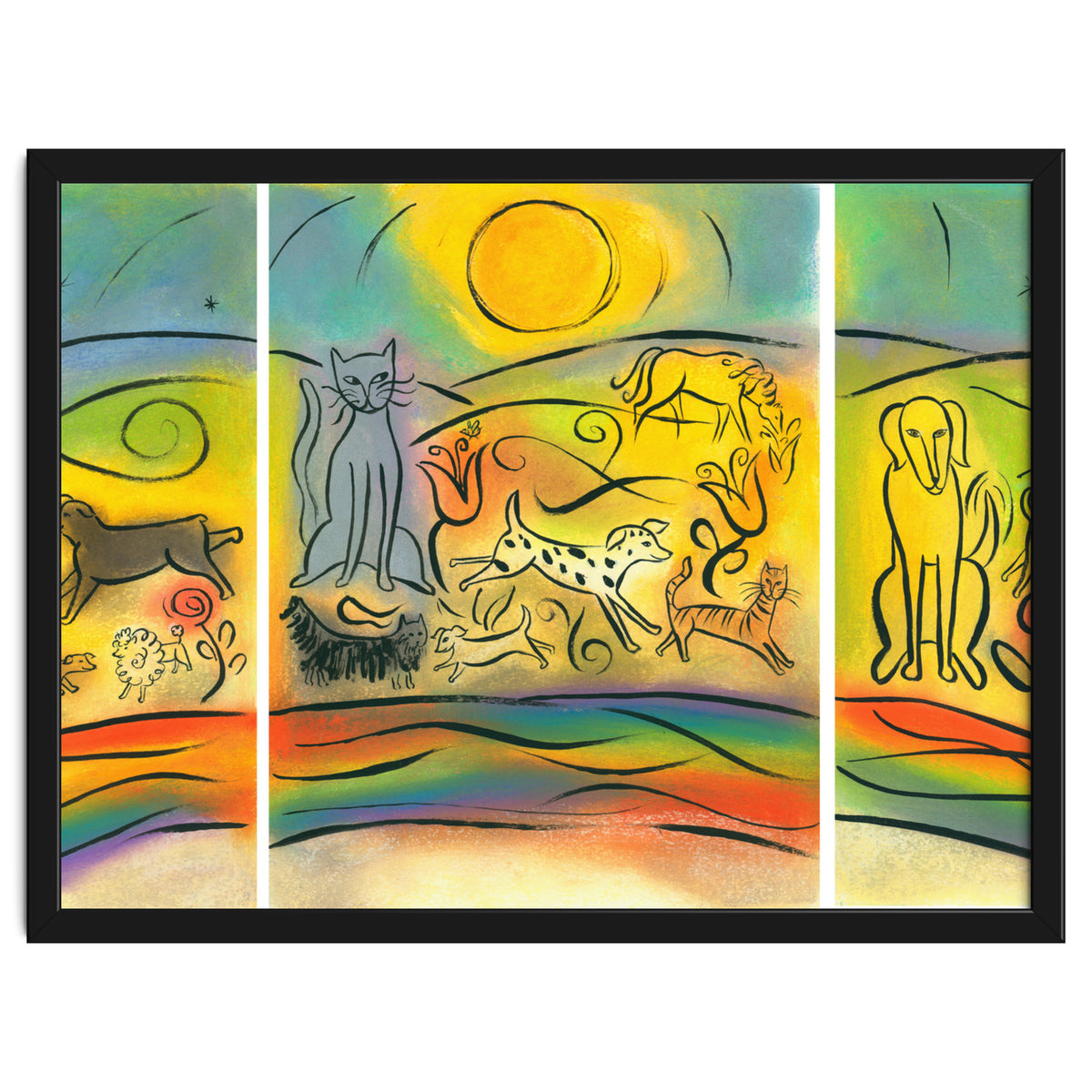 Rainbow Bridge Print