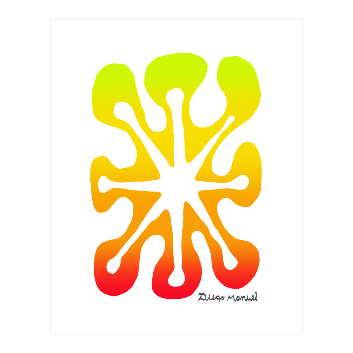 Fuego 99 Copia (Print Only)