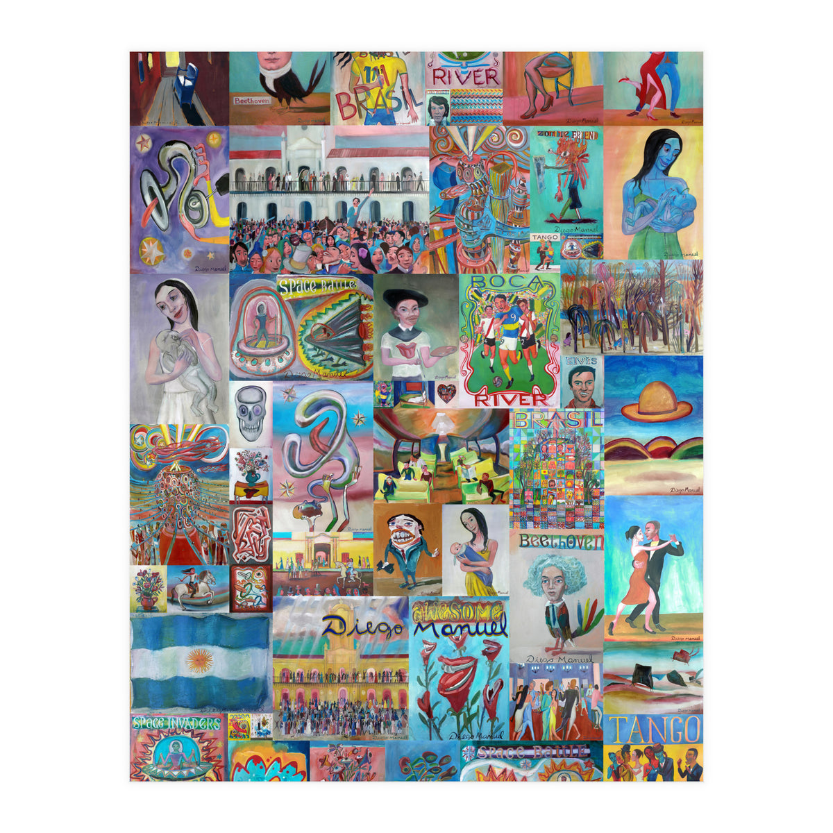 Expo Paintings 3 (Print Only)