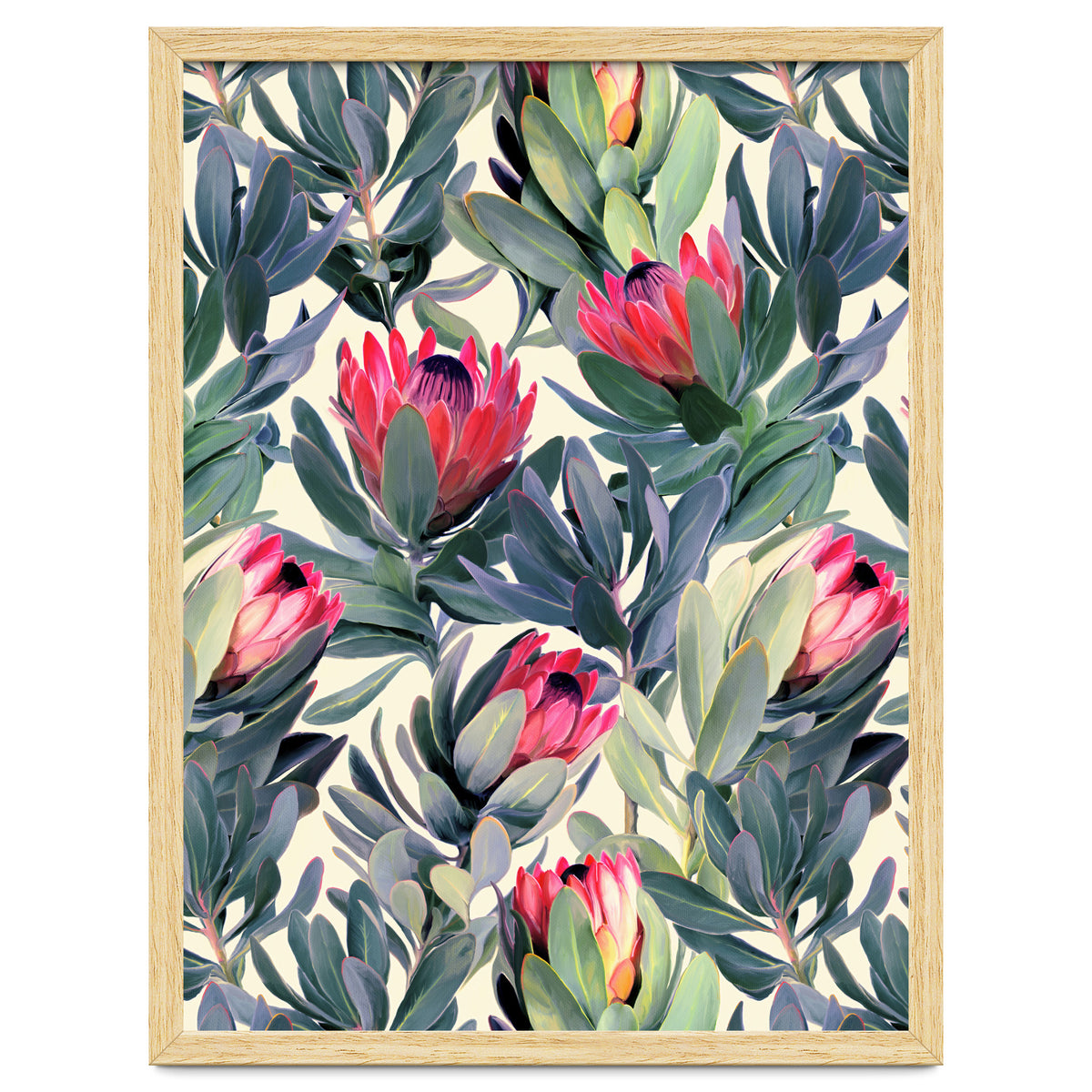 Painted Protea Pattern