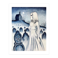 The Lady In White (Print Only)