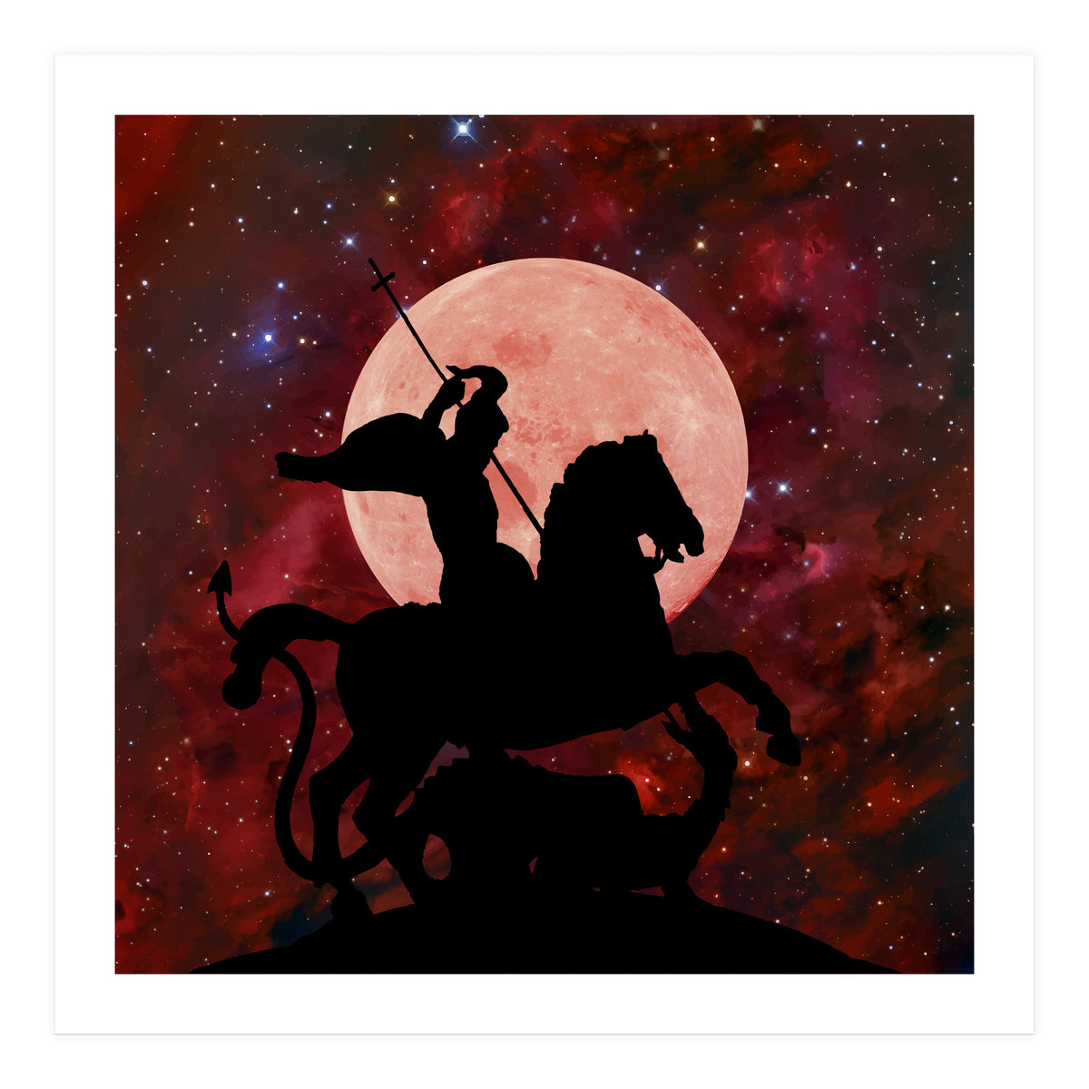 SAINT JORGE AND THE DRAGON (Print Only)