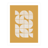 Mid-Century Modern No.26 - Woodblock Print (Print Only) thumbnail