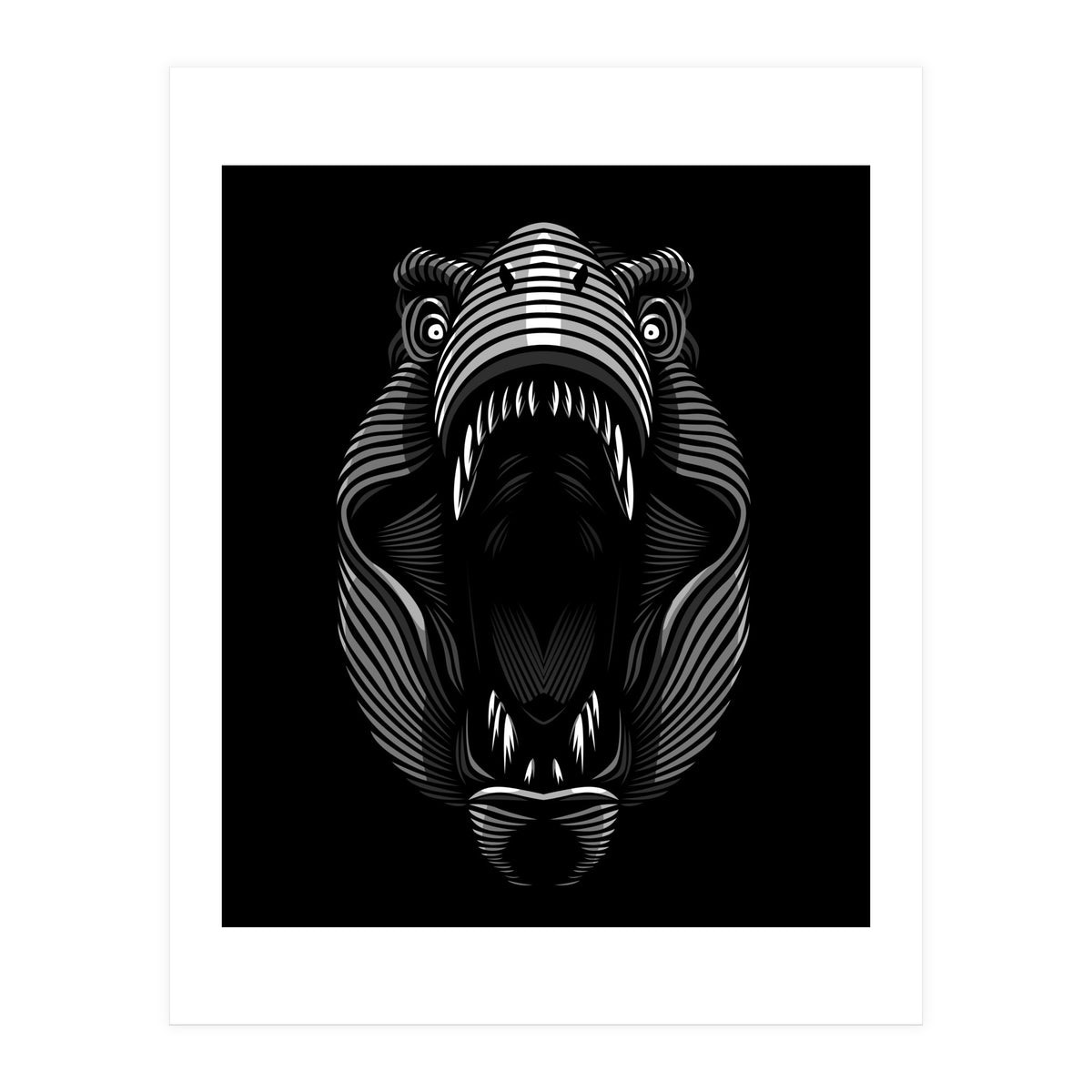 T-Rex Lines (Print Only)