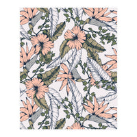 Tropical pattern pastel (Print Only)