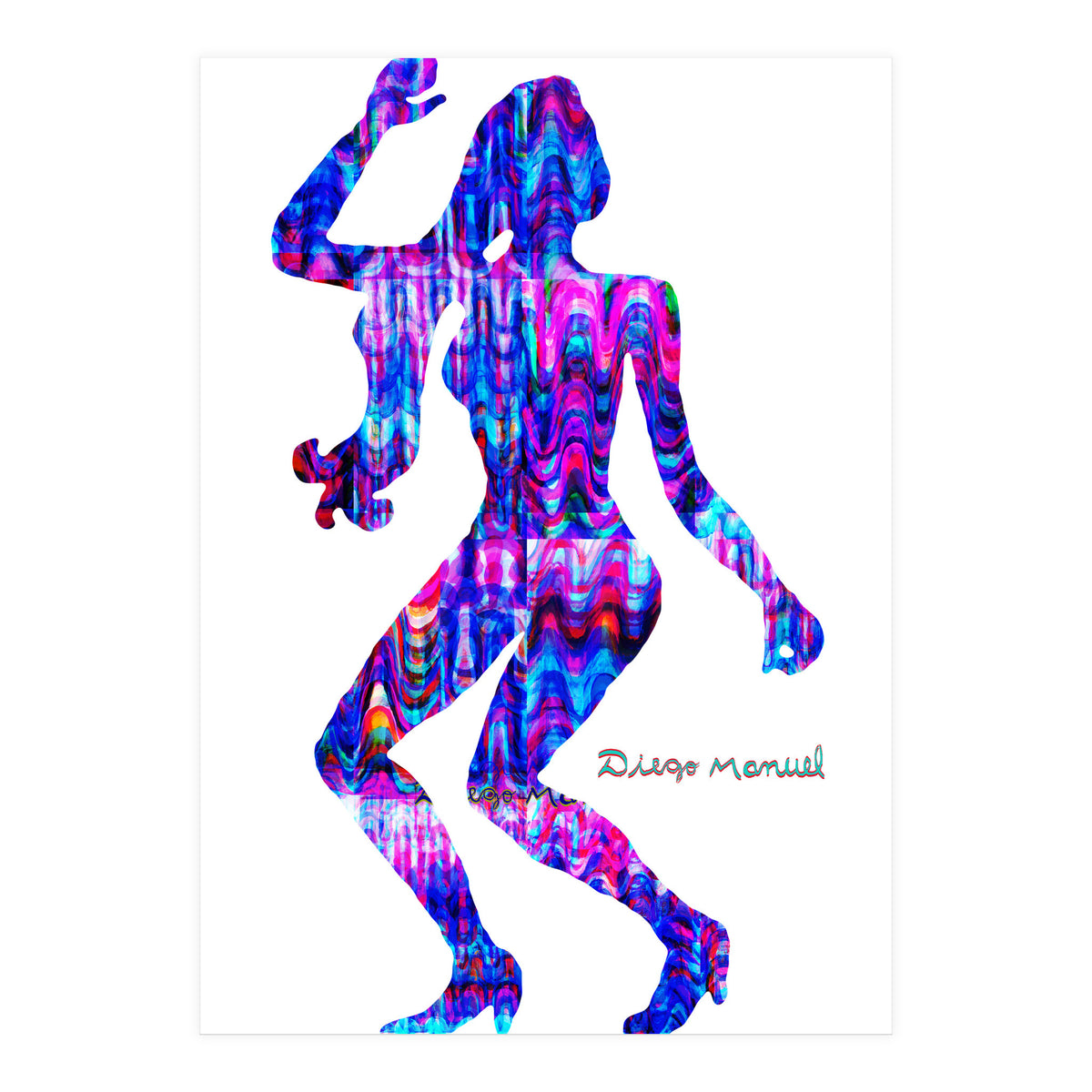 Dance Girl B 13 (Print Only)