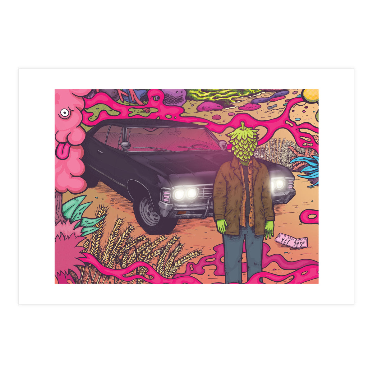 Wayward Son American Style Wheat Beer 5.0% ABV Abbeydale x Ridgeside Brewery (Print Only)