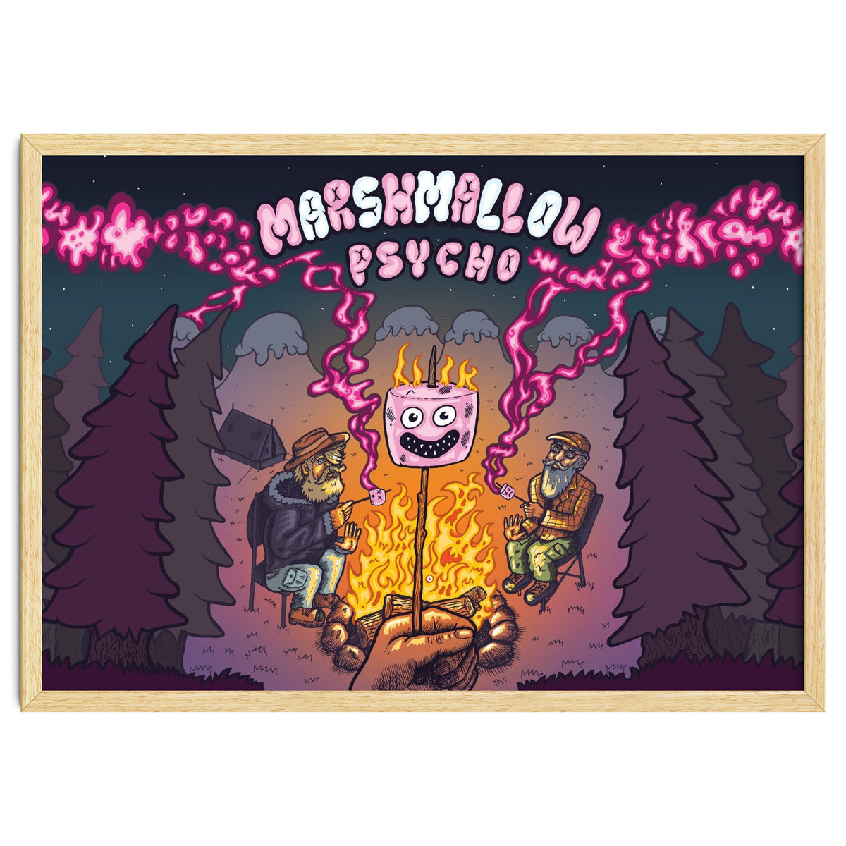 Marshmallow Psycho 12.3% ABV Bourbon Barrel Aged Marshmallow Stout