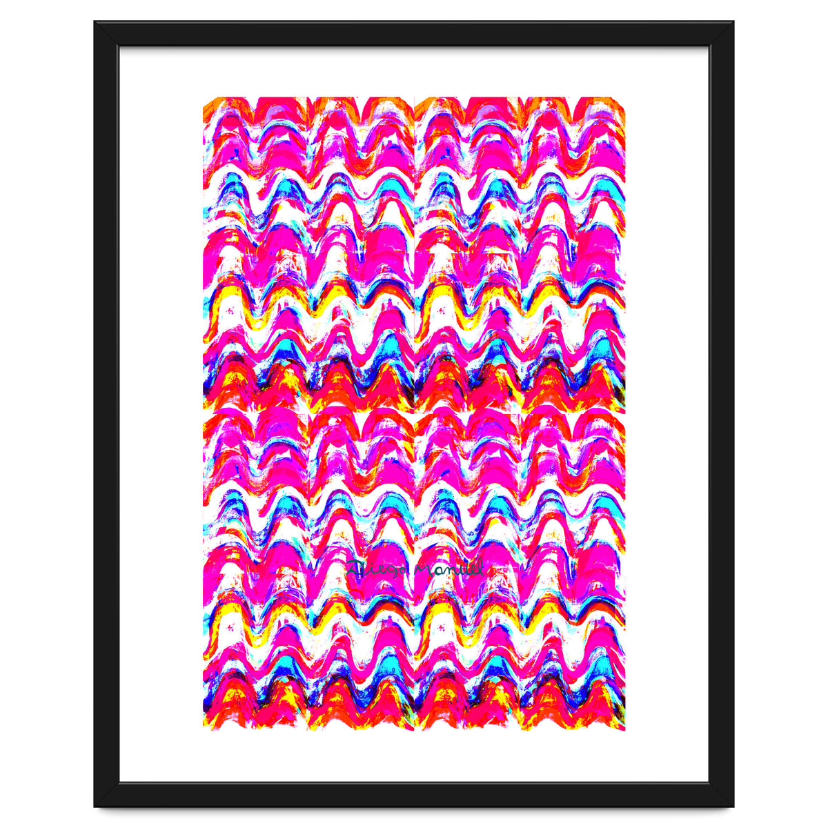 Pop abstract color full