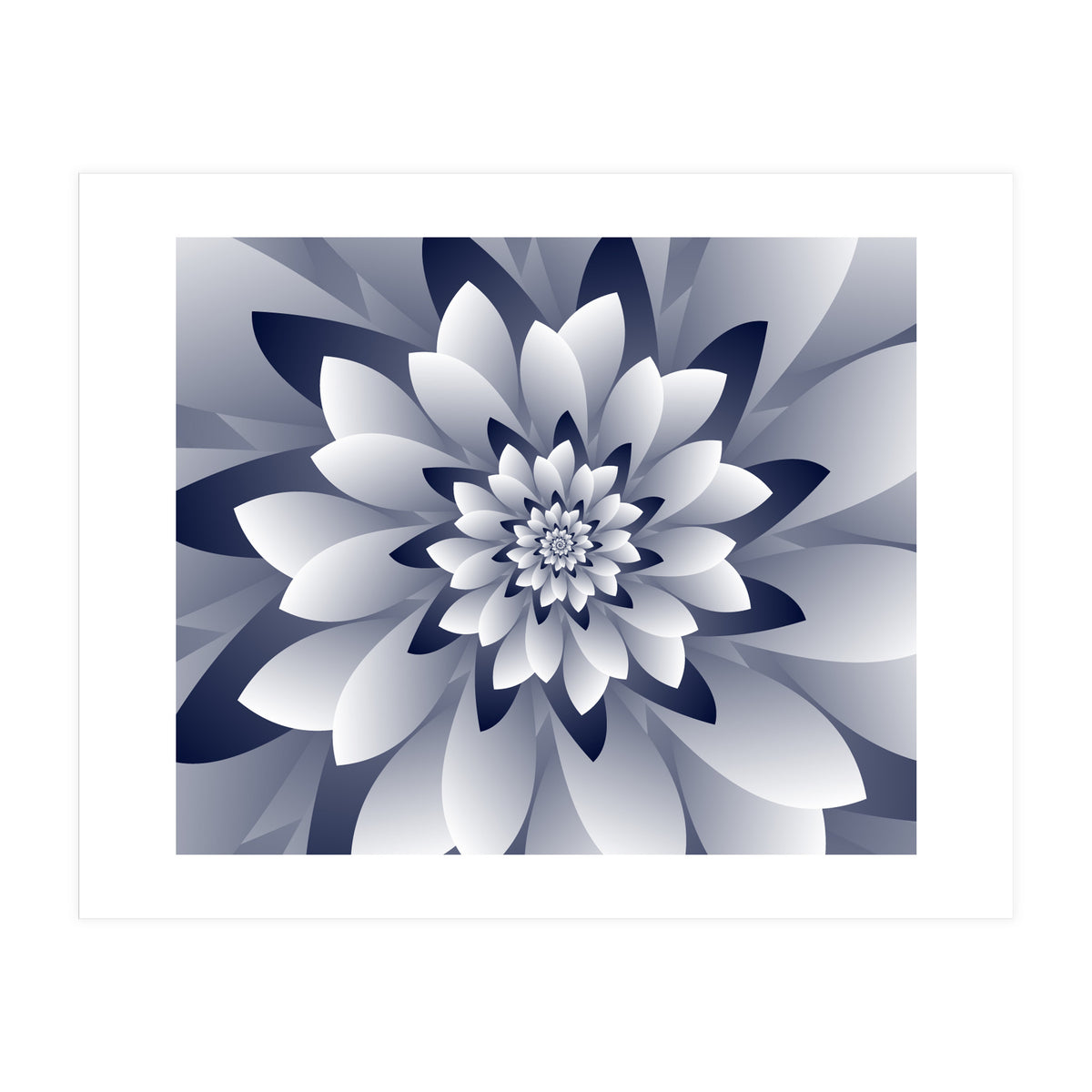 White Floral (Print Only)