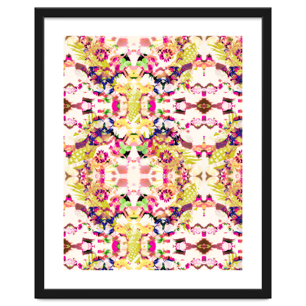 Painting mosaic - Abstract nature