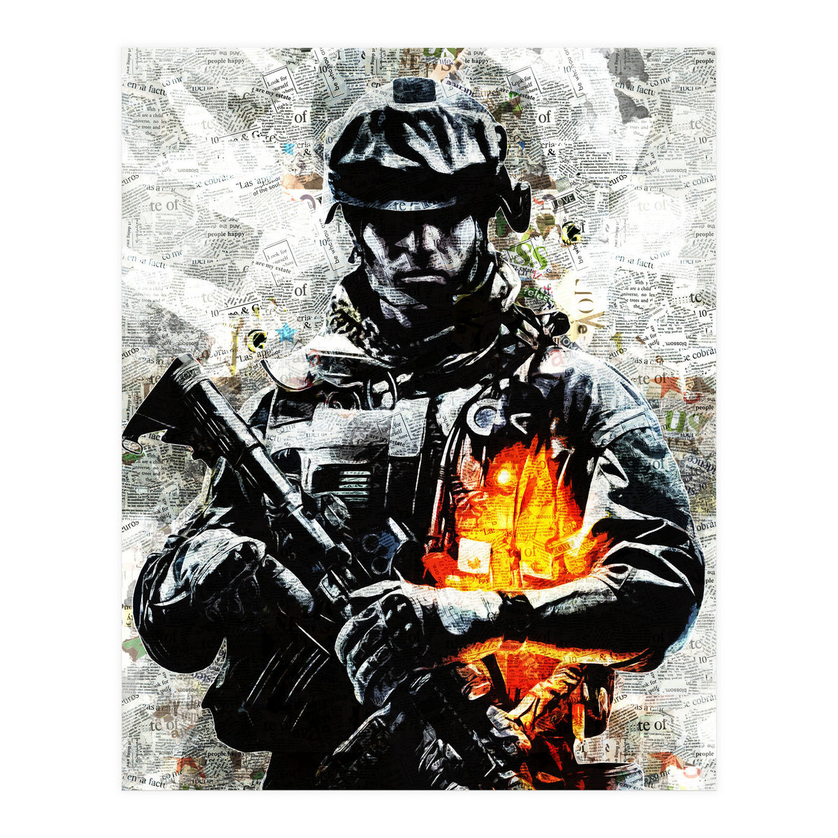 Battlefield  (Print Only)