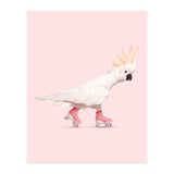 Rollerskating Cockatoo (Print Only) thumbnail
